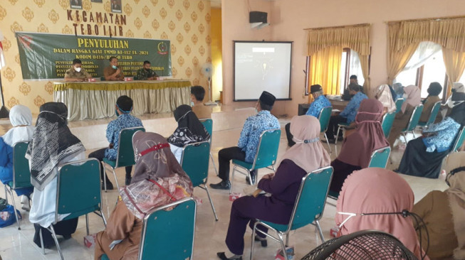 Satgas TMMD Gelar Penyuluhan Pentingnya Pendidikan Anak Usia Dini
