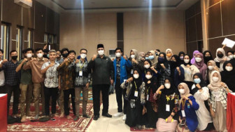 Kemas Alfarabi Sampaikan Materi Bagi Mapaba PMII Komisariat Unja