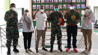 Bertemu Danrem 042/Gapu, SKK Migas Bantu Pemadaman Kebakaran Sumur Minyak Ilegal