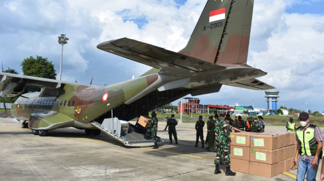 Bantuan Obat dari Panglima TNI Tiba di Jambi