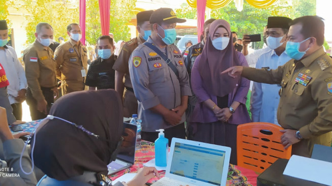 Pj Sekda Merangin Dampingi Al Haris Pulang Kampung