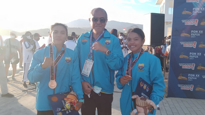Jambi Tambah Medali, Tim Dayung Putri Sabet Perunggu, Tim Putra Keok
