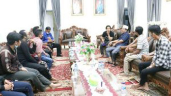 Bupati Tanjabbar Terima Silaturrahmi Pengurus Persatuan Panahan Indonesia