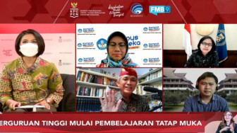 Perguruan Tinggi Mulai PTM, Prokes Tetap Ditegakkan