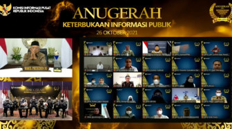 Wujudkan Keterbukaan Informasi Publik, Kemendag Raih “Badan Publik Informatif” Tahun 2021