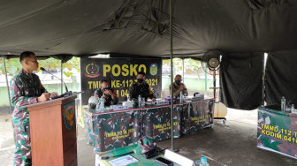 Dengar Paparan Dansatgas, Ini Pesan Katim Wasev Mabes TNI