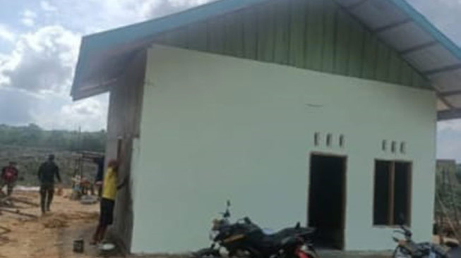 Satgas TMMD Tuntaskan Pembangunan Rumah Guru Honor