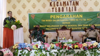 Mayjen TNI Tri Yuniarto : Manfaat TMMD Harus Lebih Besar untuk Warga Tebo