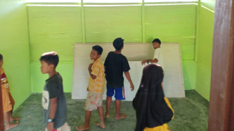 Sekolah Direhab, Terima Kasih TNI.....