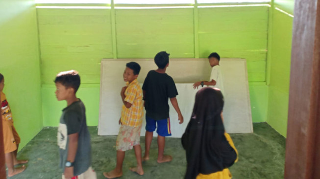 Sekolah Direhab, Terima Kasih TNI.....