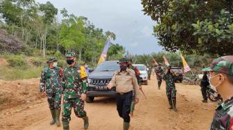 Sambut Kunjungan Tim Wasev, Bupati Tebo Apresiasi Program TMMD 112
