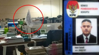 Soal Bendera HTI di Markas KPK, Ali Fikri: Bohong