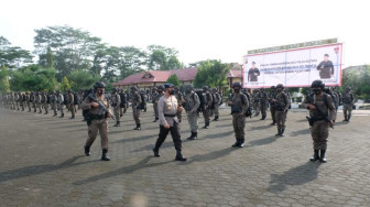 150 Personel Brimob Polda Jambi Ditugaskan ke Poso