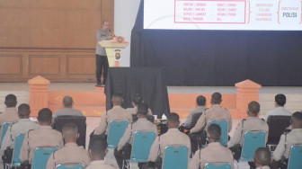 Kapolda Jambi Pimpin Kohesi Sosial Siswa Diktuk Bintara Polri 2021