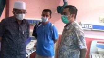 Pantau Stok Oksigen, Anwar Sadat RSUD KH Daud Arif
