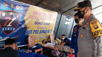 Ditpolairud Gelar Bhakti Kesehatan Sambut HUT ke-71