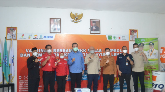 SKK Migas - KKKS Jambi Sukseskan Program Vaksinasi Covid-19