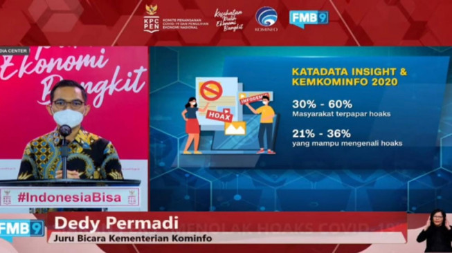Hoaks Omicron Beredar, Pemerintah Minta Masyarakat Bijak Pilih Informasi.