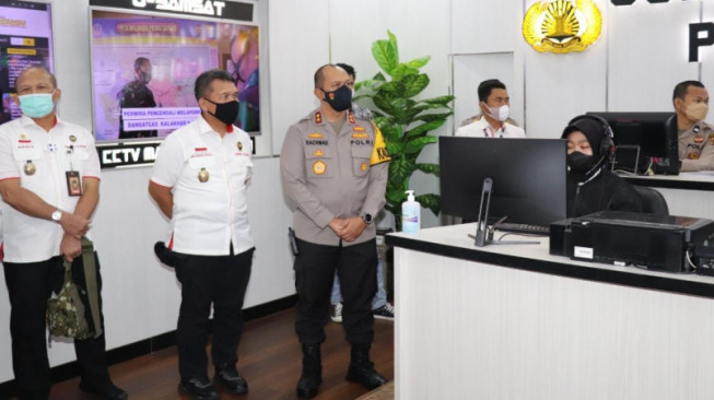 Tim Kemenkopolhukam Tinjau Asap Digital