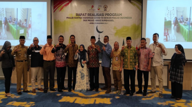 SKK Migas – KKKS Galakkan Program Vaksinasi Bersinergi Bersama Dewan Masjid Indonesia