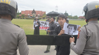 PMII Juarai Lomba Unjuk Rasa Polda Jambi