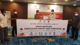 Peduli Dampak Covid-19, SKK Migas - KKKS Kembali Salurkan Sembako untuk Jurnalis