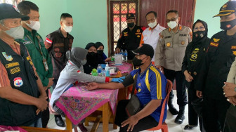 Polda Jambi Gelar Vaksinasi Massal di Tiga Tempat