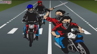Gank Motor Makin Brutal, Jambi Makin Tak Nyaman