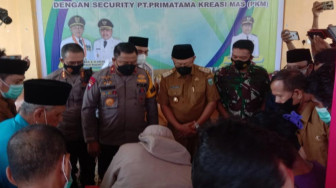 Wakapolda Hadiri Perdamaian SAD dan PT PKM