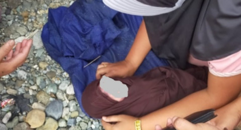 Warga Pasar Senin Siulak Temukan Bayi Dibuang