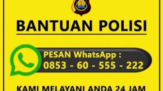 Polda Jambi Luncurkan Nomor Layanan Bantuan Masyarakat