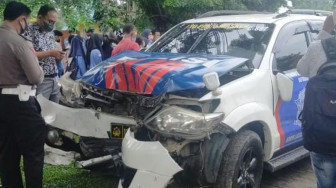 Mobil Patwal Al Haris Hantam Motor, Kondisi Korban Kritis