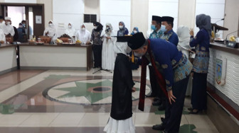 Walikota Jambi Hadiri Wisuda Akbar Hafiz Alquran Tingkat SD dan SMP