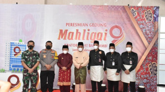 Haris Resmikan Gedung Mahligai 9 Senilai Lebih Rp100 Miliar