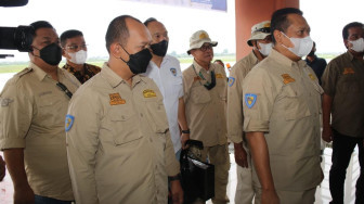 Kapolda dan Wakapolda Jambi Sambut Kedatangan Ketua MPR
