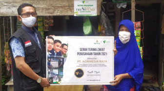 PT Agrinesia Raya Gandeng Dompet Dhuafa Salurkan Zakat untuk Pemberdayaan Pendidikan dan UKM