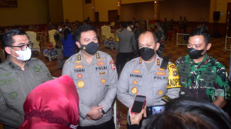 Kapolda Zoom Meeting Bersama Kapolri, Bahas Percepatan Vaksinasi