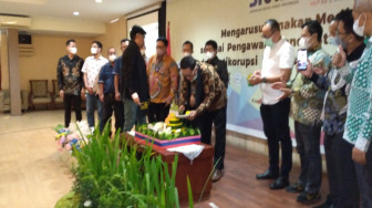 HUT ke-2 di Kendari, JMSI Hadir Jaga Marwah Pers