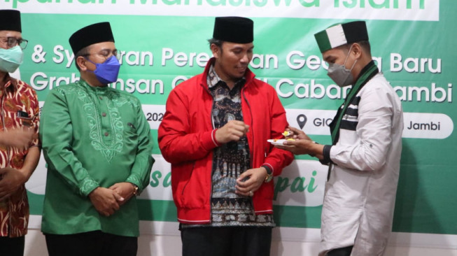 Edi Purwanto Hadiri Peresmian Gedung Baru HMI, Ketum HMI : Terima Kasih Kanda