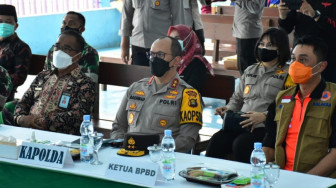 Kapolda Jambi Tinjau Vaksinasi di Lapas Jambi