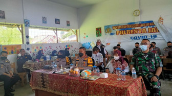 Wakapolda Ikuti Zoom Meeting Bareng Kapolri