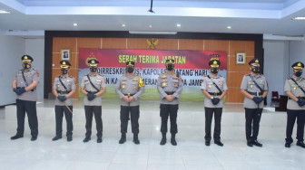 Direskrimsus Polda Jambi dan Dua Kapolres Diserahterimakan