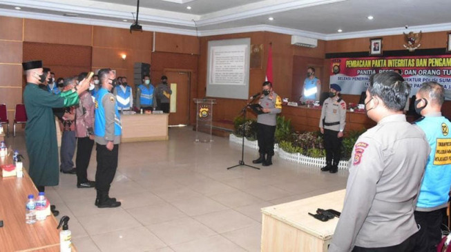 Penerimaan SIPSS Polda Jambi Jangan Coba-Coba Menyogok
