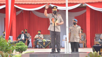 Wakapolda Jambi Jadi Inspektur Upacara Pembukaan Diktukba 2022