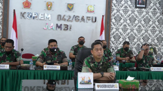 Danrem 042/Gapu Beri Arahan Kepada Komandan Satuan