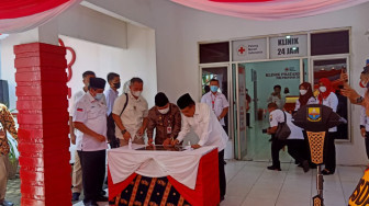 Jusuf Kalla Resmikan Klinik Pratama PMI Jambi