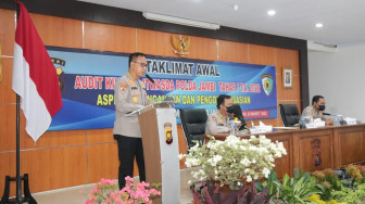 Itwasda Polda Jambi Gelar Taklimat Awal Audit Kinerja
