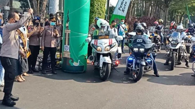 Kapolda Jambi Lepas Touring IMBI