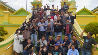 Rombongan Peserta Rapimnas JMSI, Ziarah ke Pulau Penyengat