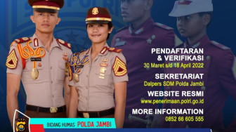 Polda Jambi Buka Pendaftaran Calon Taruna Akpol